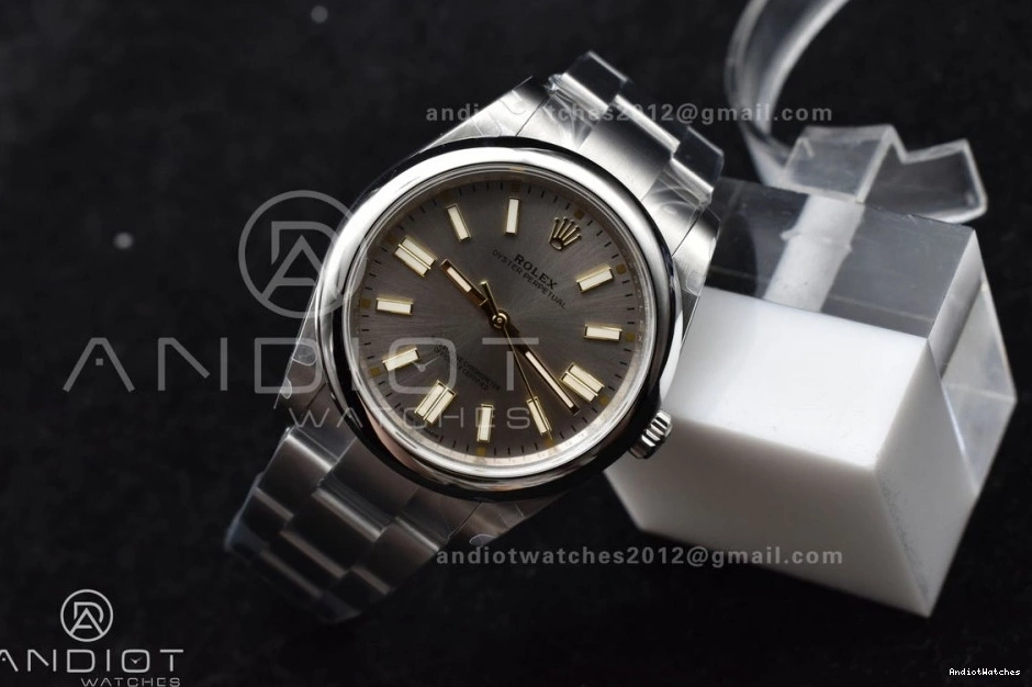Steel Best 124300 A SunProtective 943 41mm Oyster 904L Perpetual 1:1 Silver Dial DIWF Edition 0306
